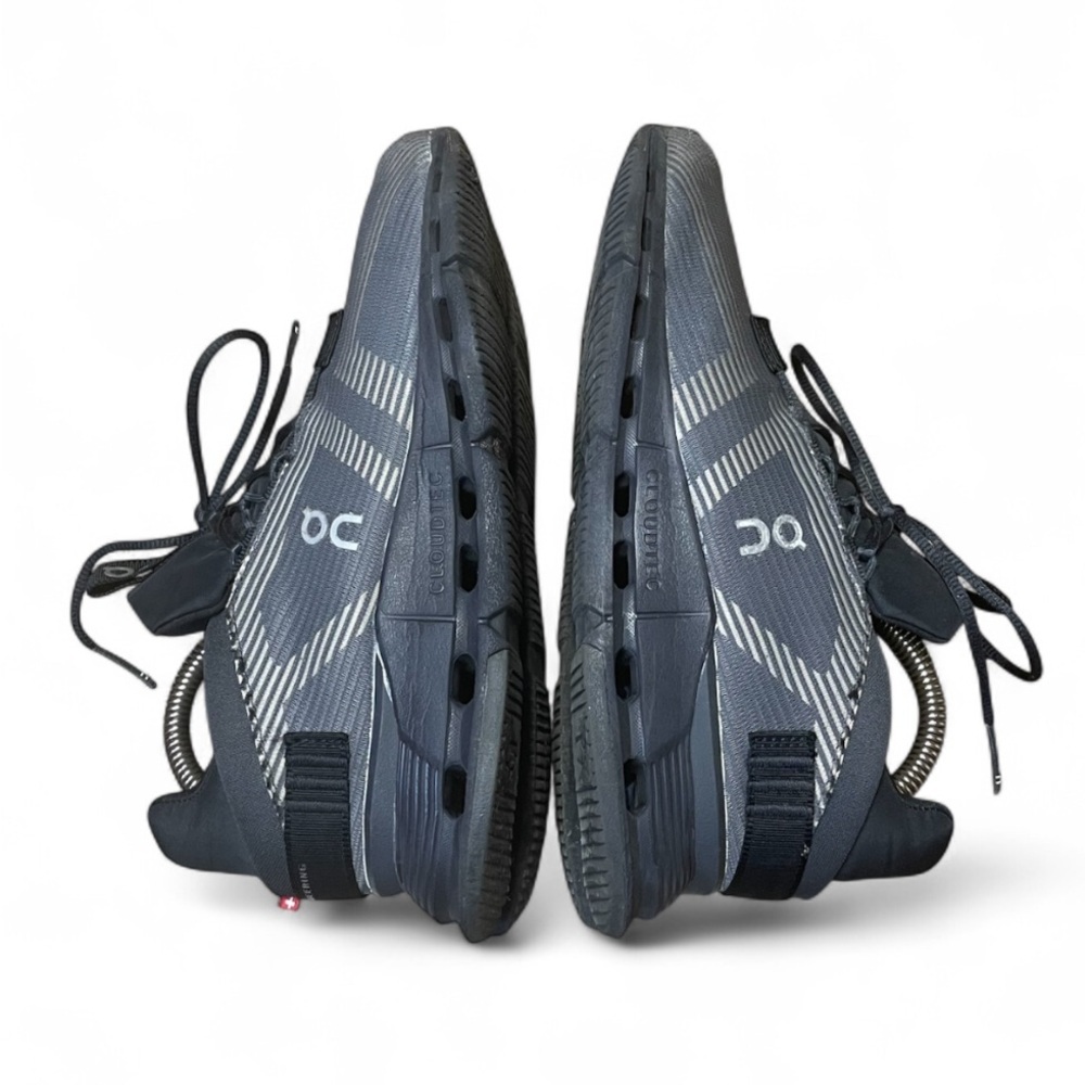 On Cloud Cloudnova Void Eclipse Women's 7.5 Black Gray Running Sneakers Shoes - Picture 6 of 10